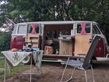 Volkswagen VW Bulli T1  Camper rot/weiss - Volkswagen T1: Camper