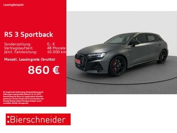 Audi Leasingangebot: Audi RS3 Sportback 19 MATRIX V-MAX PANO NAVI SCHALE R