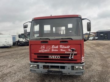 Fahrzeugabbildung Iveco 80E15 Kipper + Kran