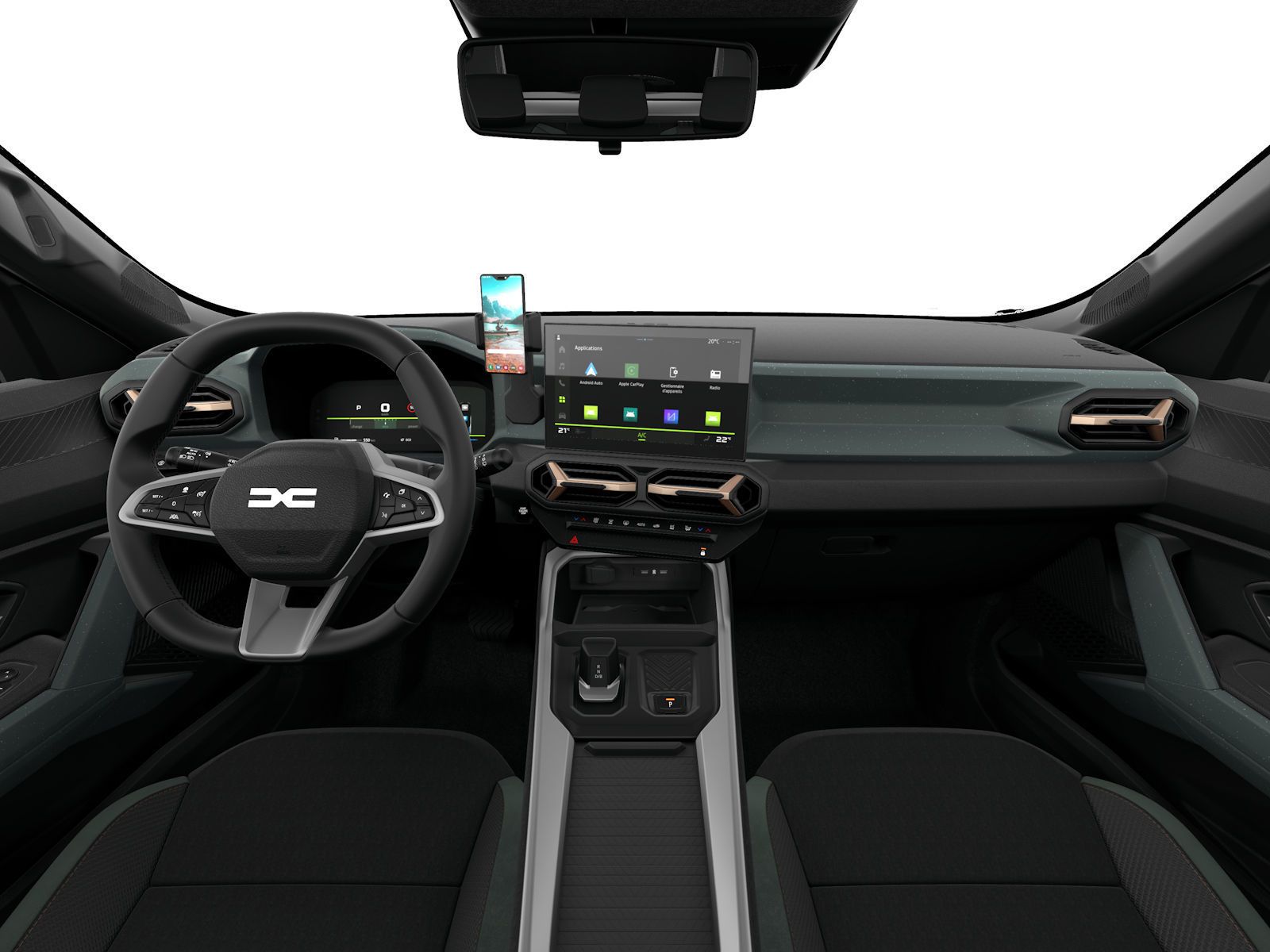Fahrzeugabbildung Dacia Bigster Extreme HYBRID 155 el. Heckkl Cityp.