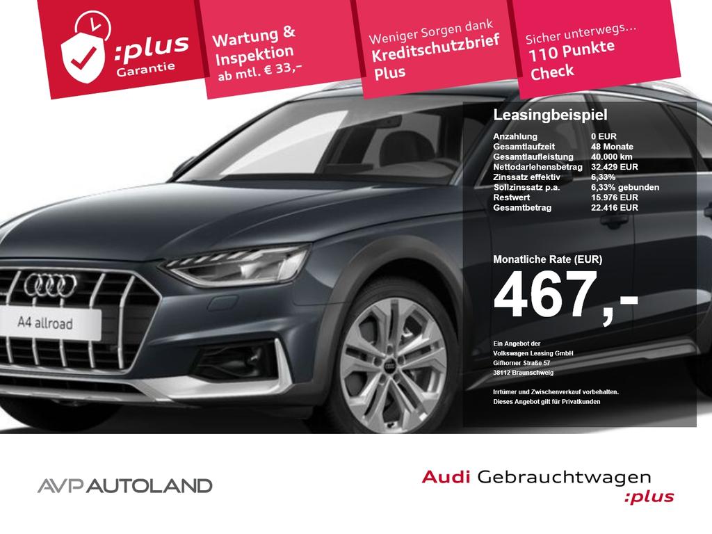 Audi A4 allroad 40 TDI quattro S tronic  AHK  PANO 2022