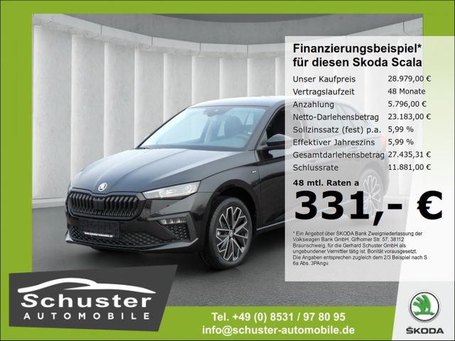 Skoda Scala DRIVE 1.5TSI*DSG Matrix-LED R-Kam Navi SHZ