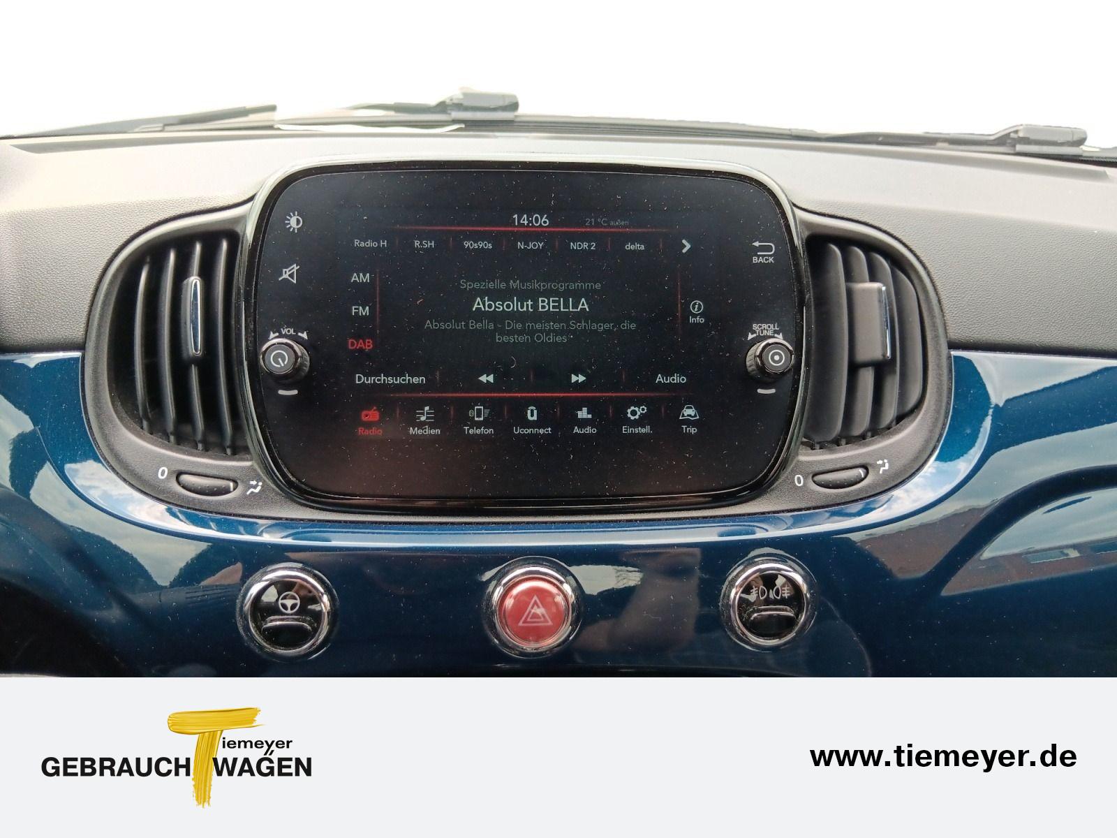 Fiat 500 1.0 GSE Hybrid Lounge City- + Komfortpaket