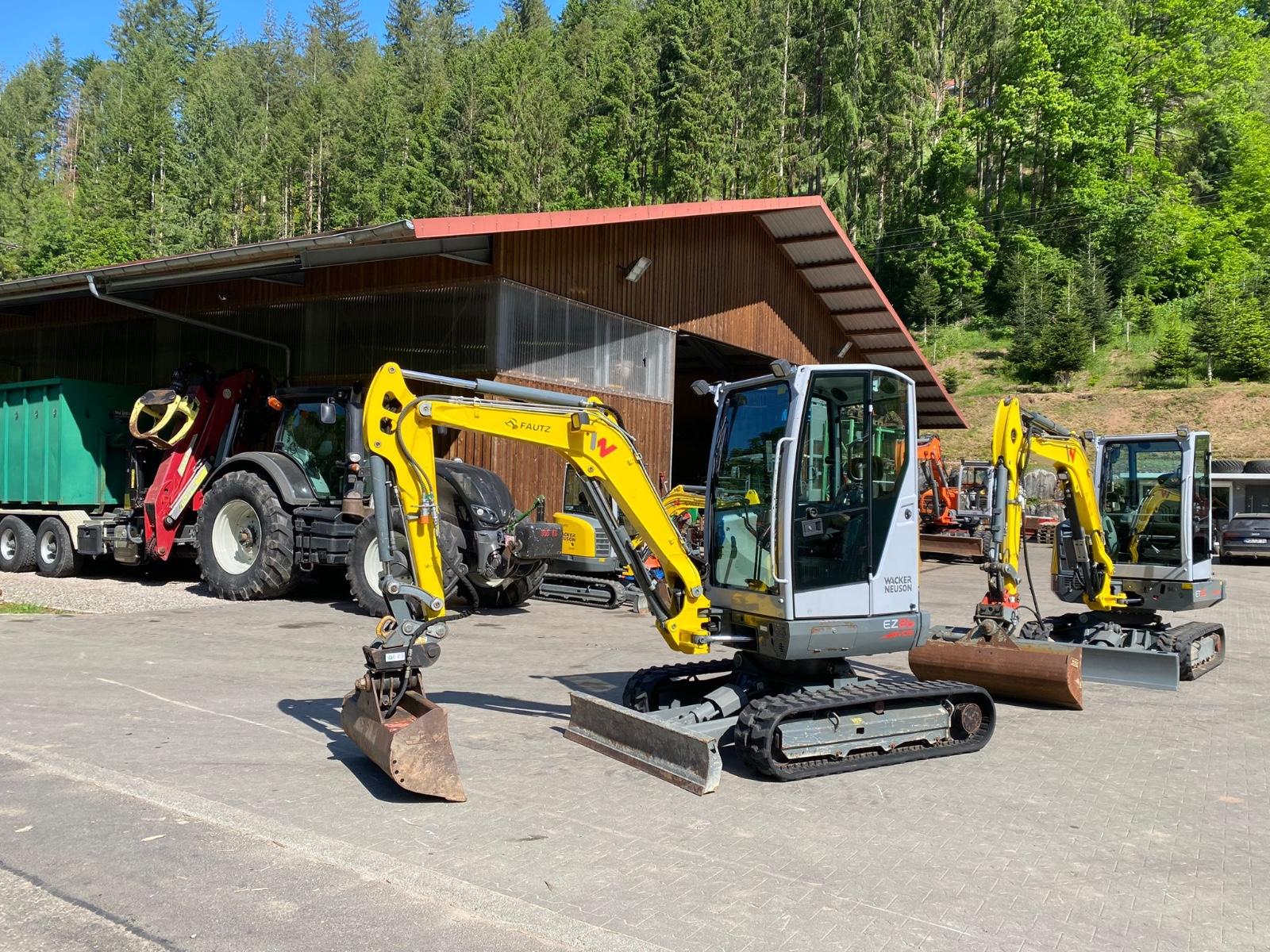 Wacker Neuson EZ26 Minnibagger (32.900€ Netto)