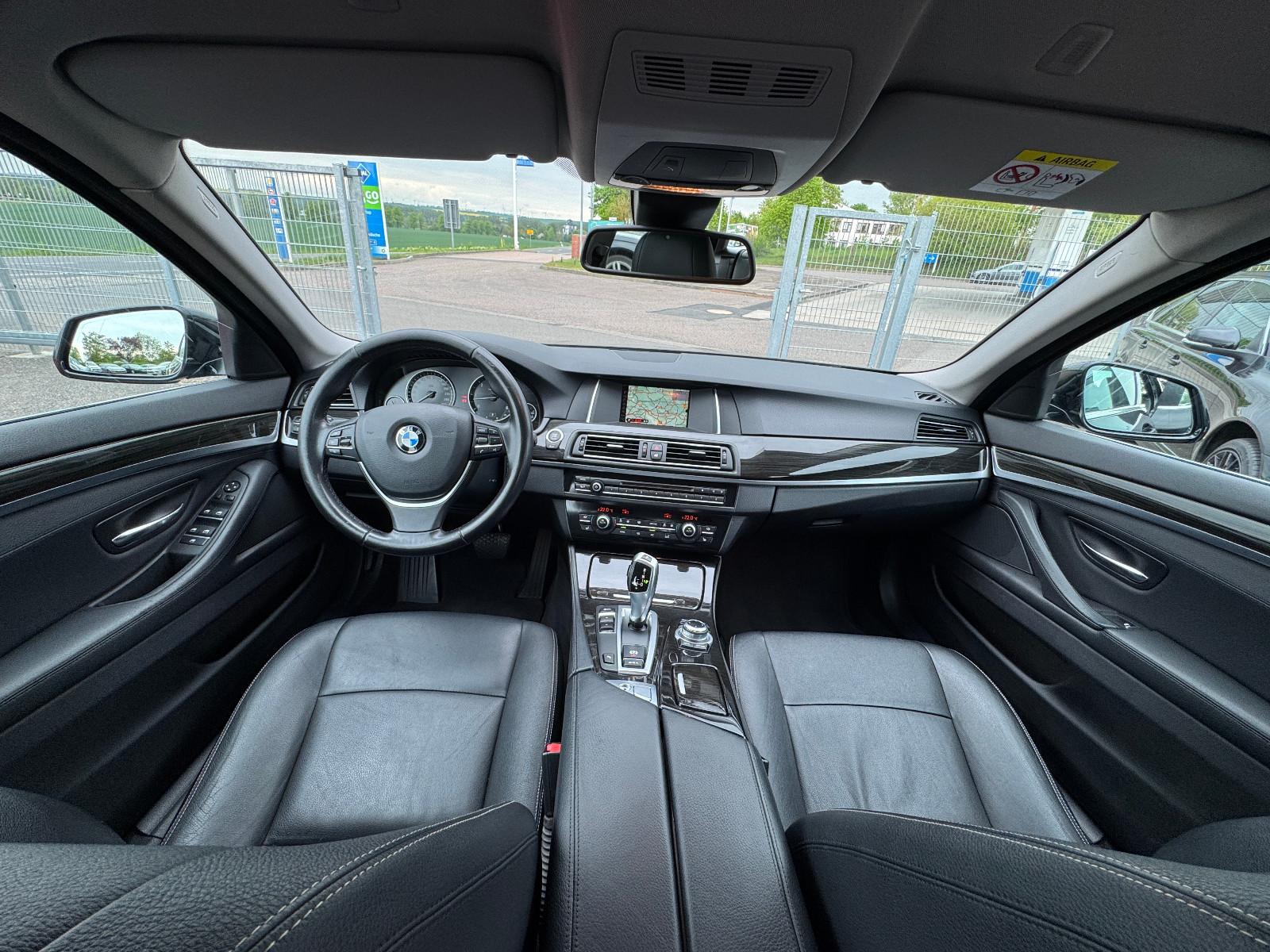 BMW 535D TOURING 3.0 313ch - BVA - CUIR - ATTELAGE - PLEINS PHARES XÉNON - SIÈGES CHAUFFANTS