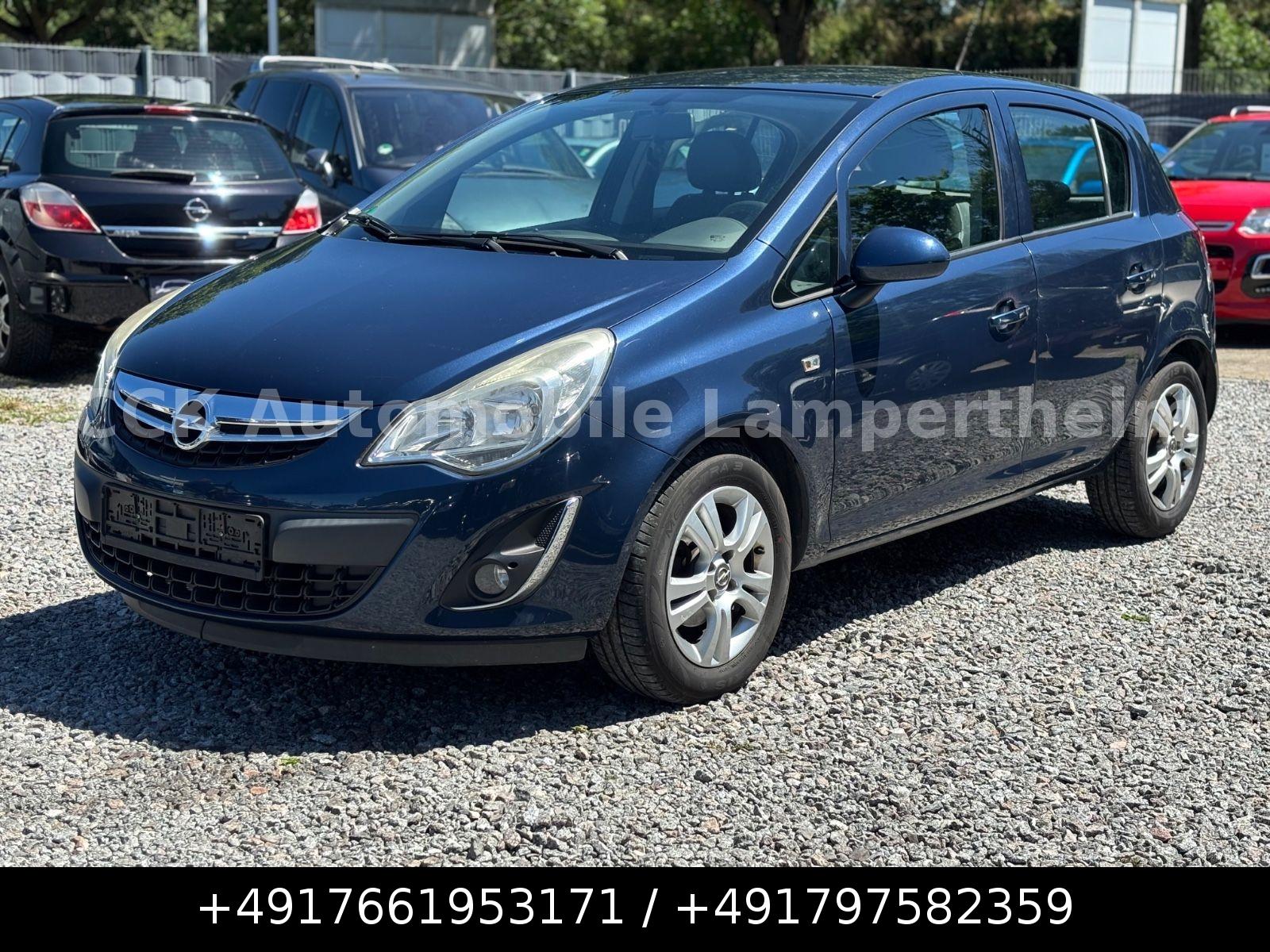 Opel Corsa 1.2 D 150 Jahre /KLIMA/TEILLEDER/TEMPOMAT
