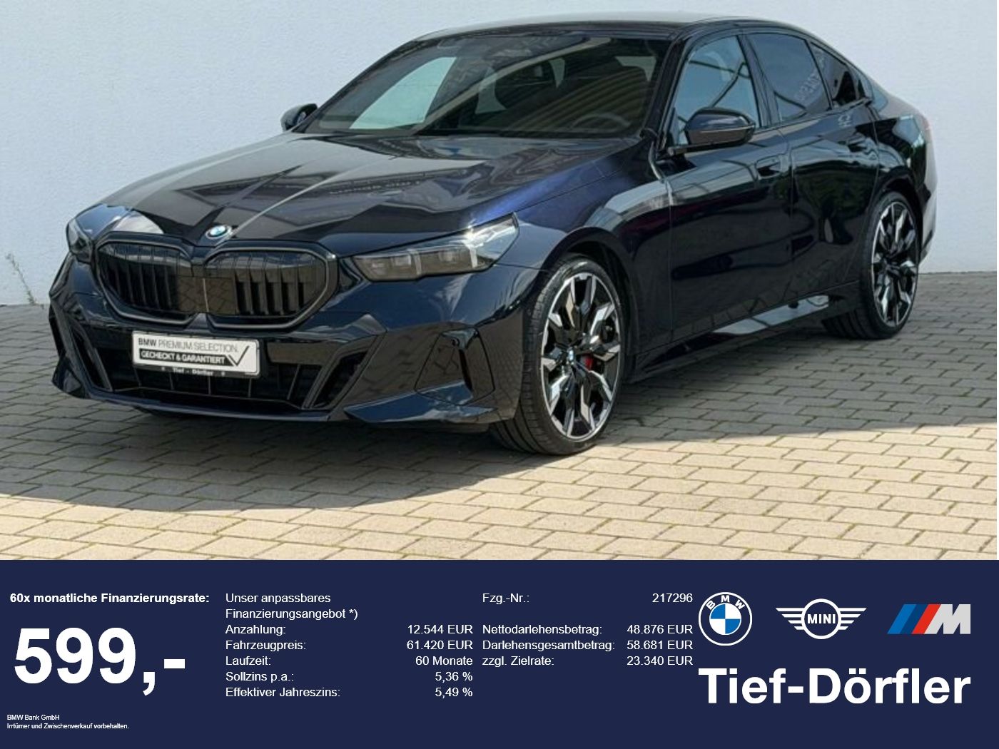 BMW 540d xDrive M Sport AHK/LED+/4xShz&AC/Drive-Assi