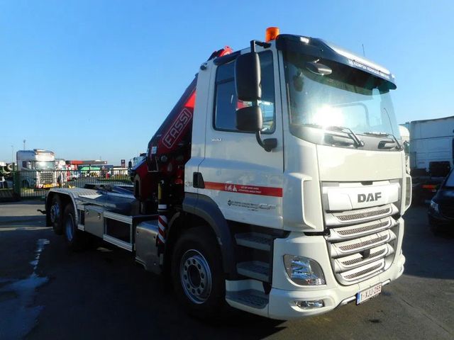 DAF CF 480 CF 480 FAN - containerhooksystem + FASSI 