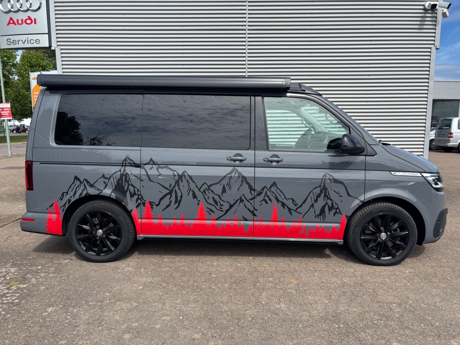 Fahrzeugabbildung Volkswagen T6 California Beach Kam Shz Ahk