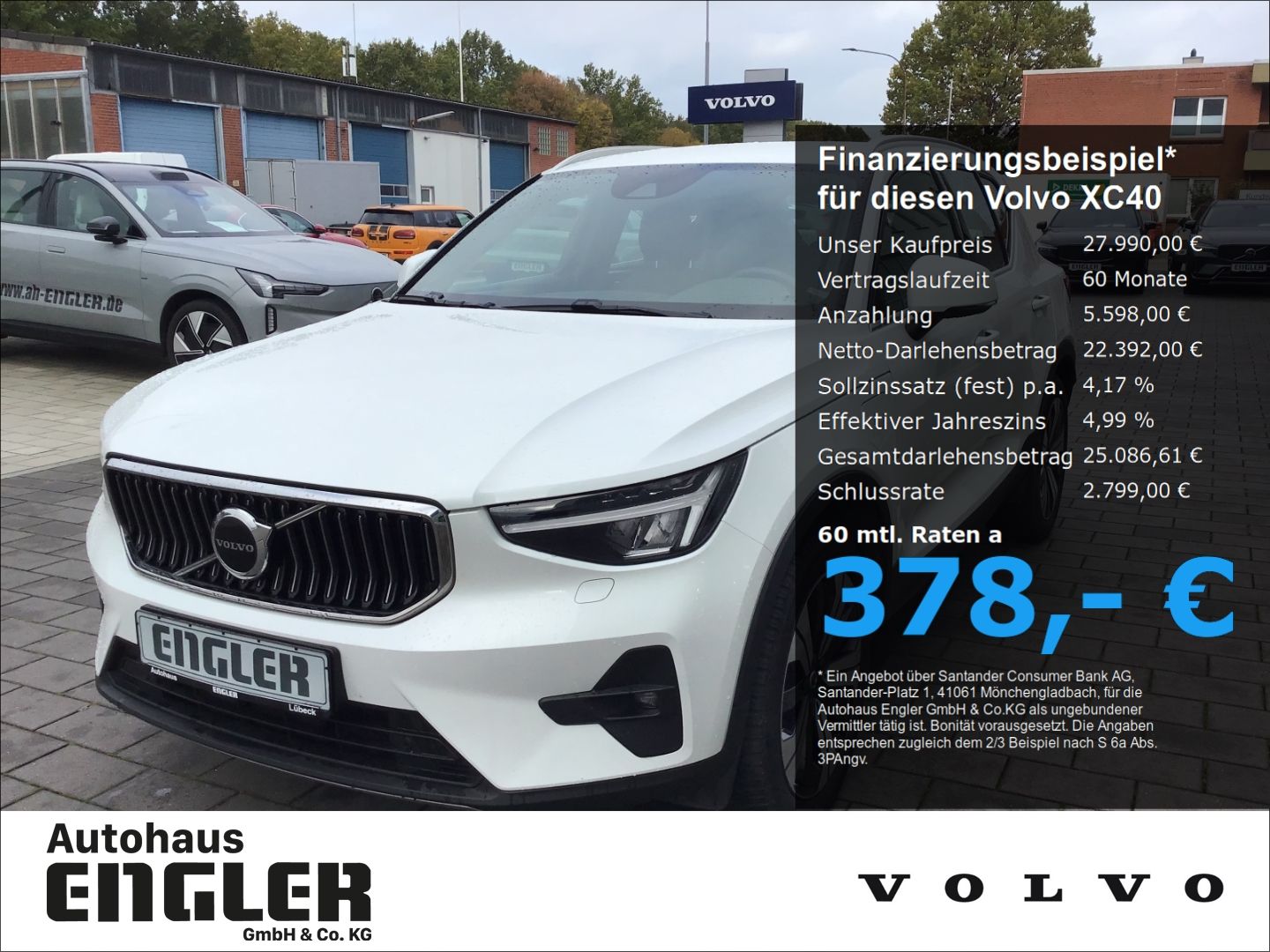 Volvo XC40 T4 Plus Bright Recharge Nebel Cam Navi