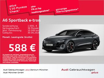 Audi Leasingangebot: Audi A6 Sportback e-tron performance S line AHK/Luftf