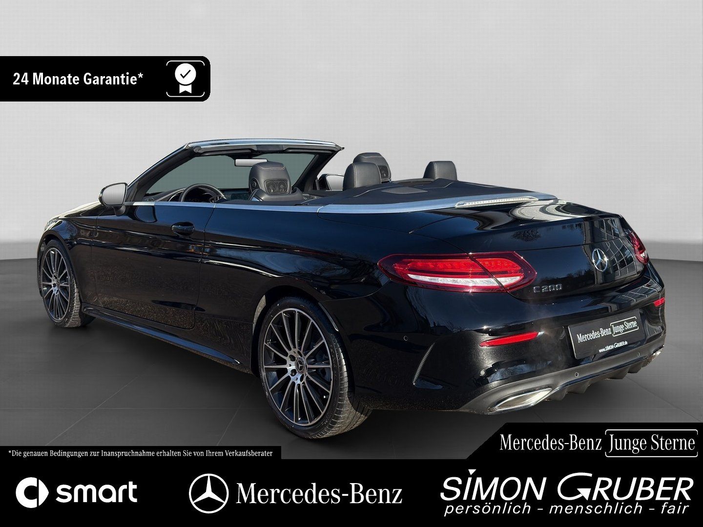 Fahrzeugabbildung Mercedes-Benz C 200 Cabriolet AMG Night Adv Sound 360 Distron.