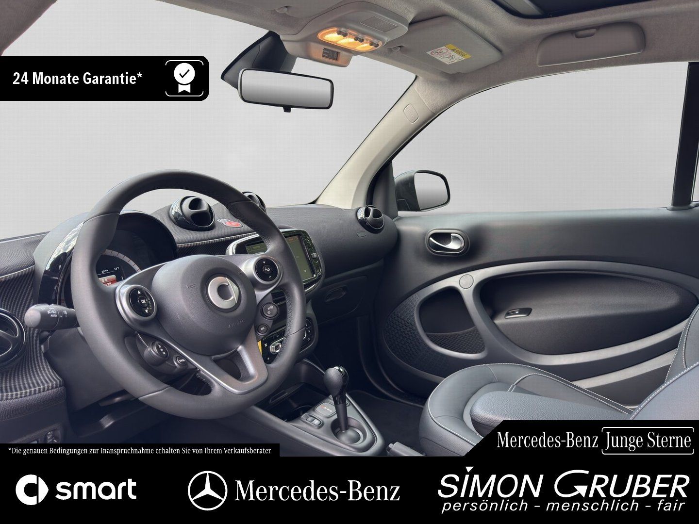 Fahrzeugabbildung Smart Smart fortwo EQ Prime Premium Leder Carbon