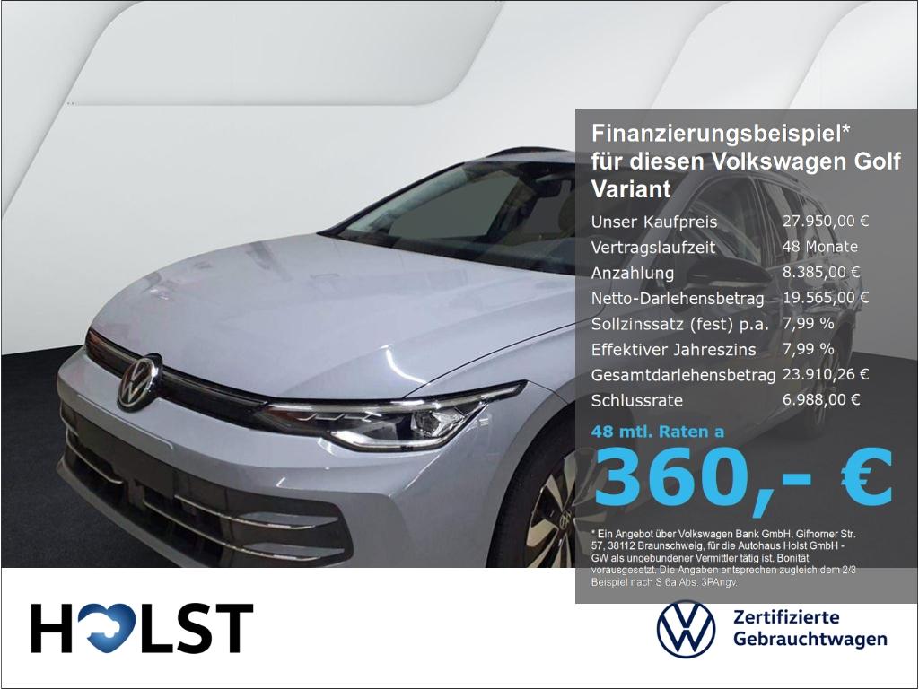 Volkswagen Golf Variant VIII 1.5TSI GOAL AHK RüFaKa GJR LED