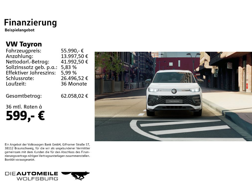 Volkswagen Tayron 2.0 TDI SCR 4Motion DSG R-Line Black Sty foto 2
