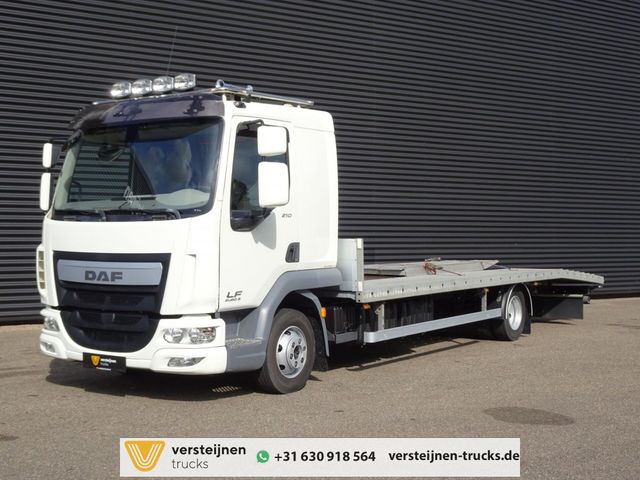 DAF LF 210 EURO 6 / OPRIJ WAGEN / MACHINE TRANSPORT