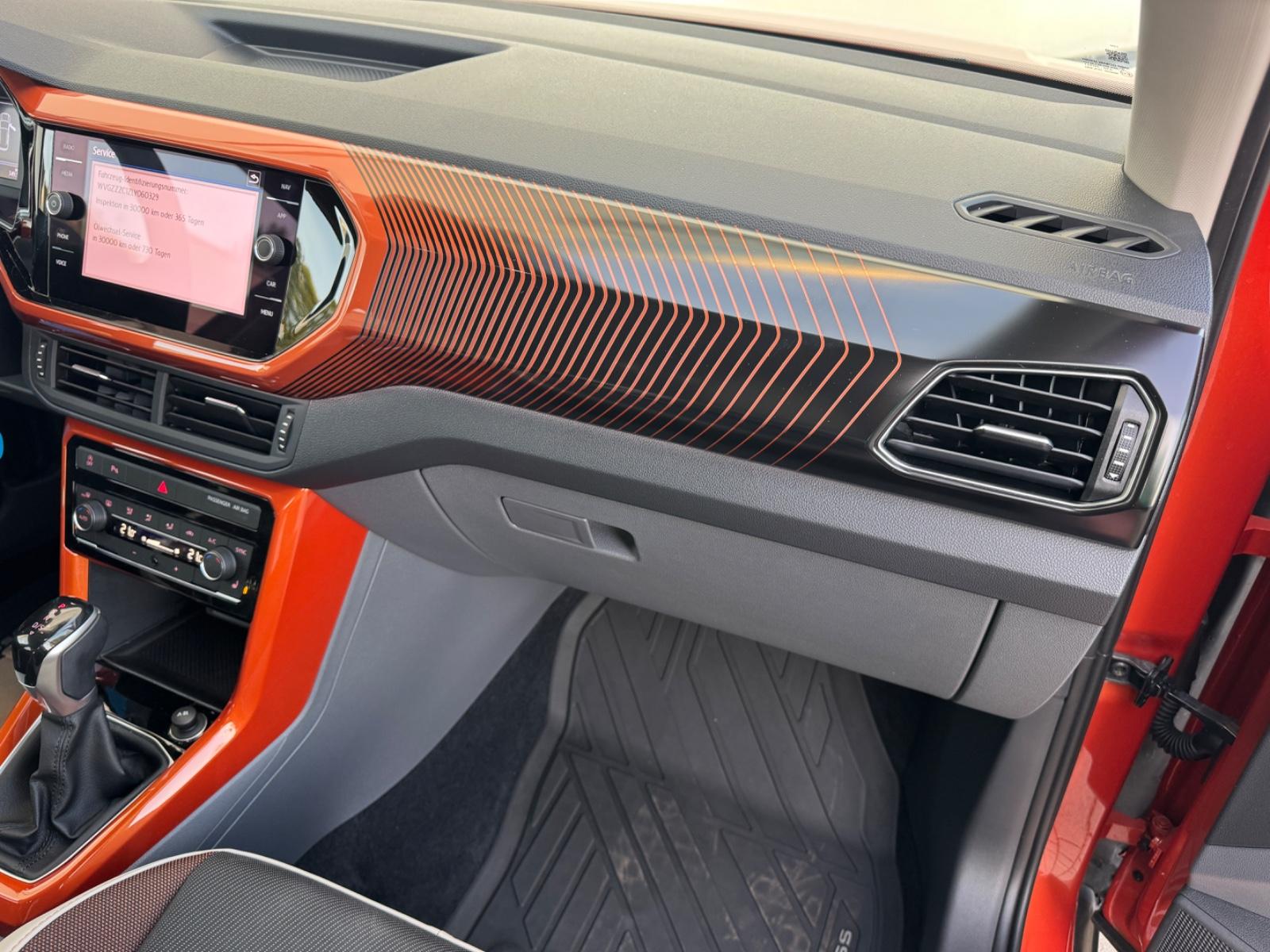 Volkswagen T-Cross 1.0 TSI"Style Orange-Design"Autom./Top !