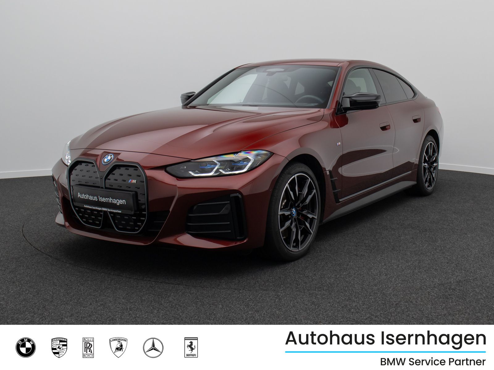 Fahrzeugabbildung BMW i4 M50 ACC Laser DAB HiFi Alarm HUD 360&deg; 19Zoll