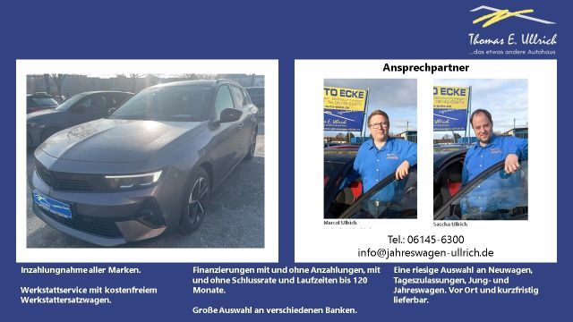 Opel Astra L GS 1.2 Turbo+Sitzhzg.+Lenkradhzg+Rückfah