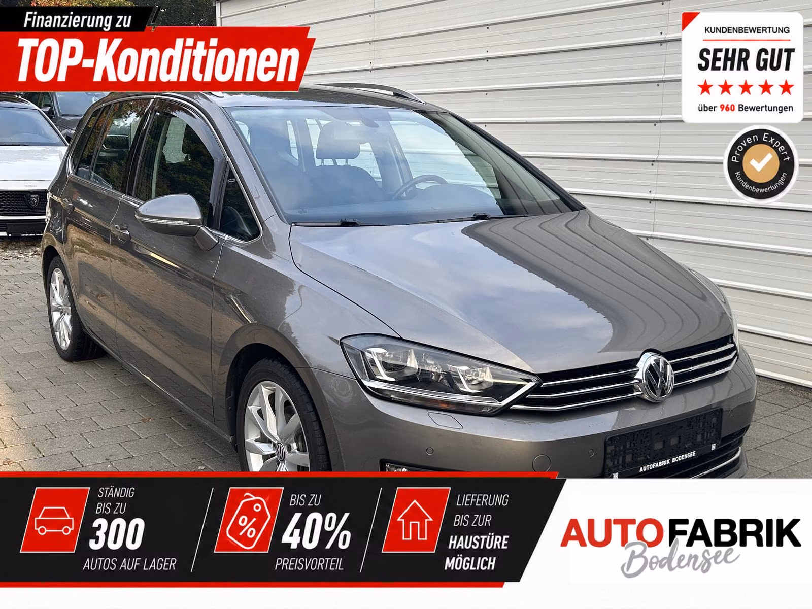 Volkswagen Golf Sportsvan Highline 1.4 BMT AHK*Navi*Xenon*A