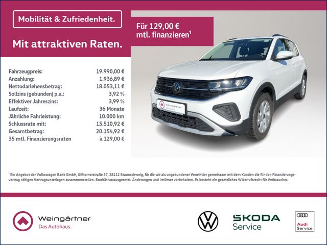 T-Cross Life 1.0 TSI, IQ.Drive, ACC, RearView, A