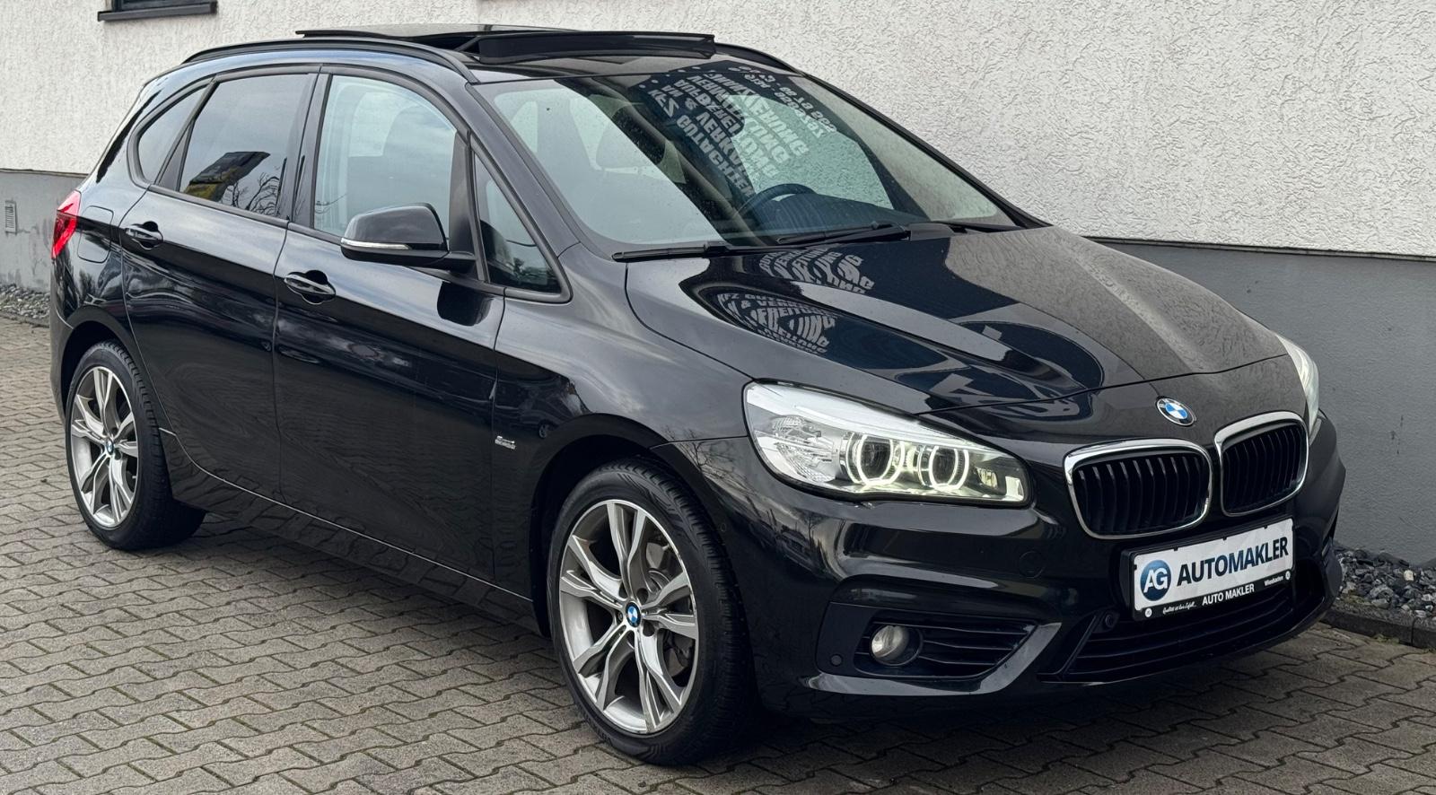 BMW 218 d Active Tourer Sport Line Pano Led Shz.