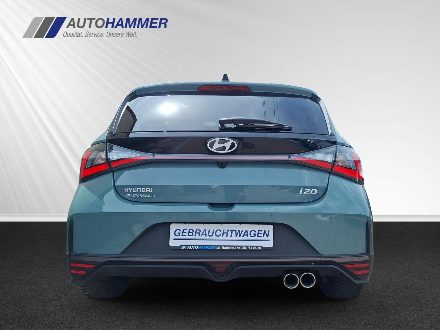 Hyundai i20 1.0T DCT N-LINE Alu17'' LED SHZ LHZ Navi Kam