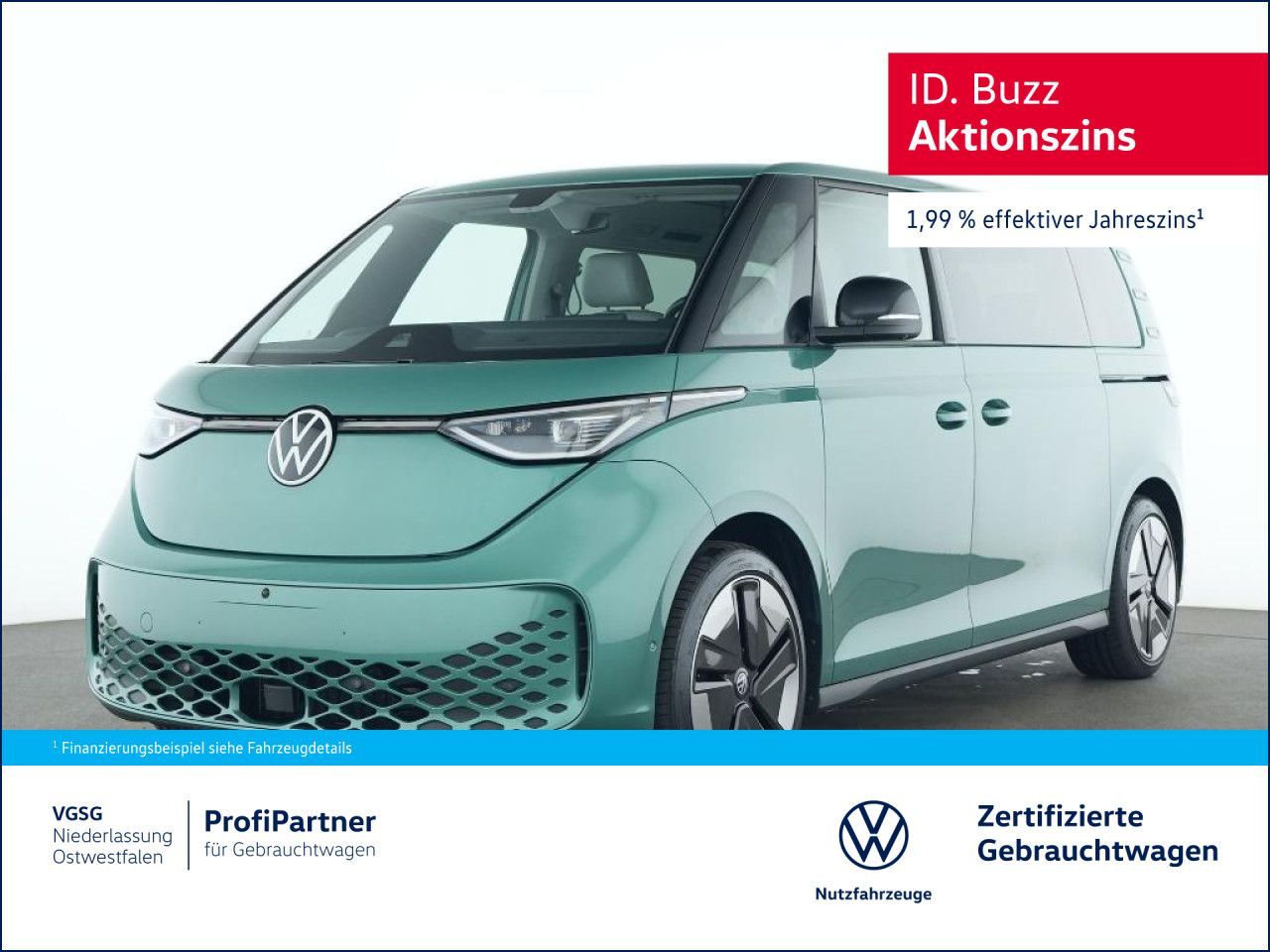 Volkswagen ID. Buzz Pro Lang AHK ACC IQ.Light Bluetooth LED