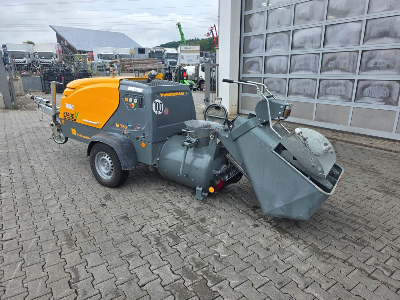 Fahrzeugabbildung Andere Putzmeister Mixokret M760 DHBS BetonEstrichpumpe