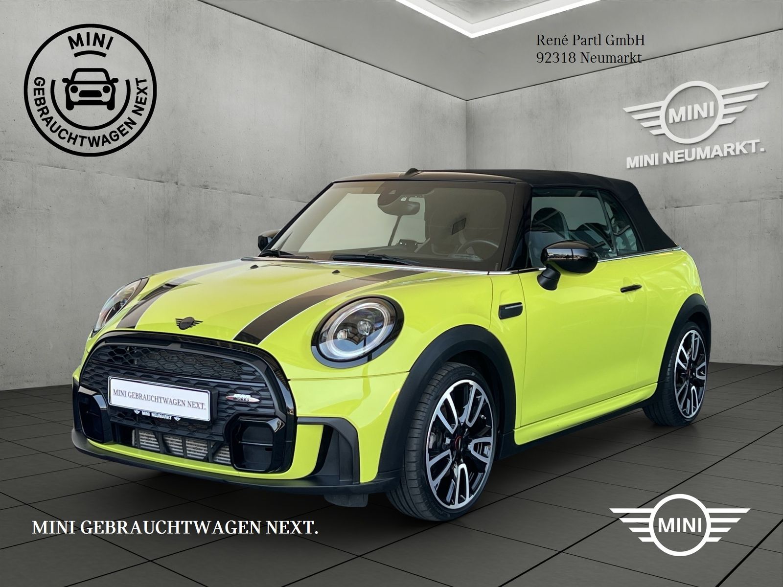 MINI Cooper Cabrio JCW-Trim Navi adapLED RFK adapFW