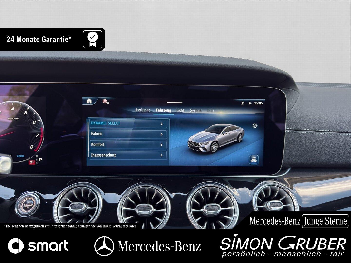 Mercedes-Benz GT 43 4M+ AMG V8Style magno Pano Nappa HUD AHK