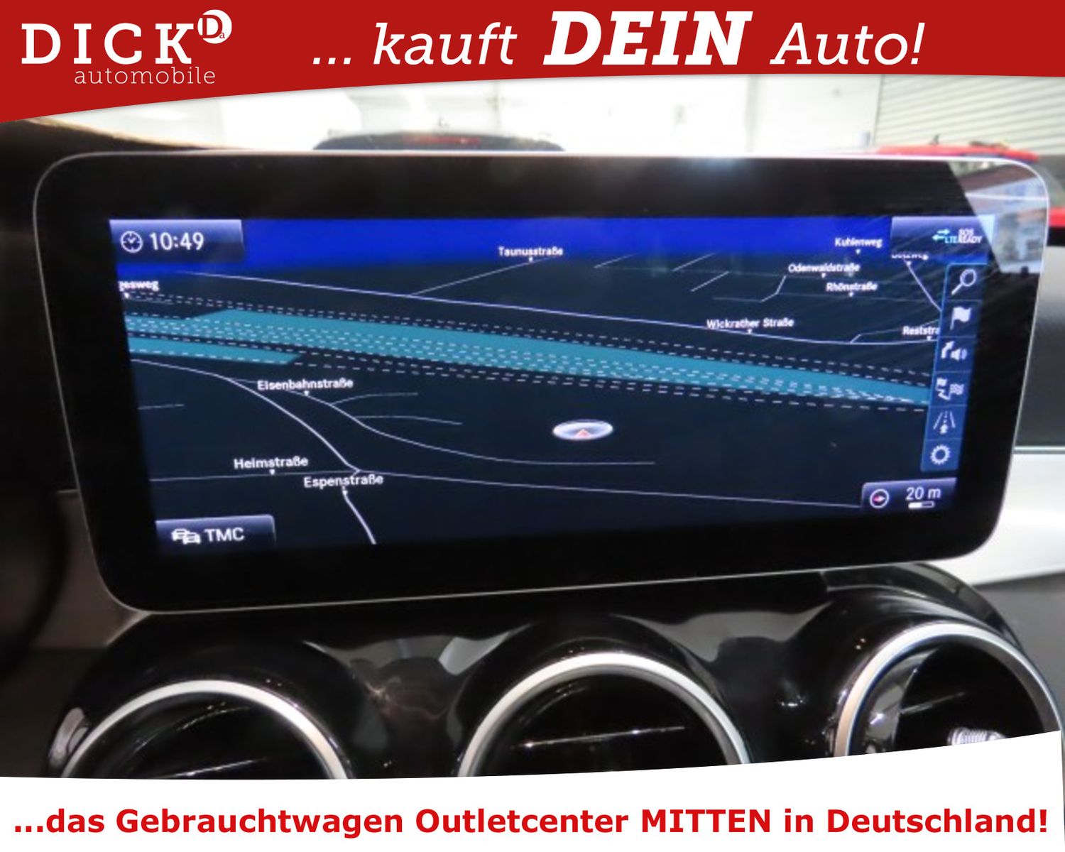 Fahrzeugabbildung Mercedes-Benz C 220d T 9G LED/NAVI/SHZ/BURMEST/AHK/8Fa