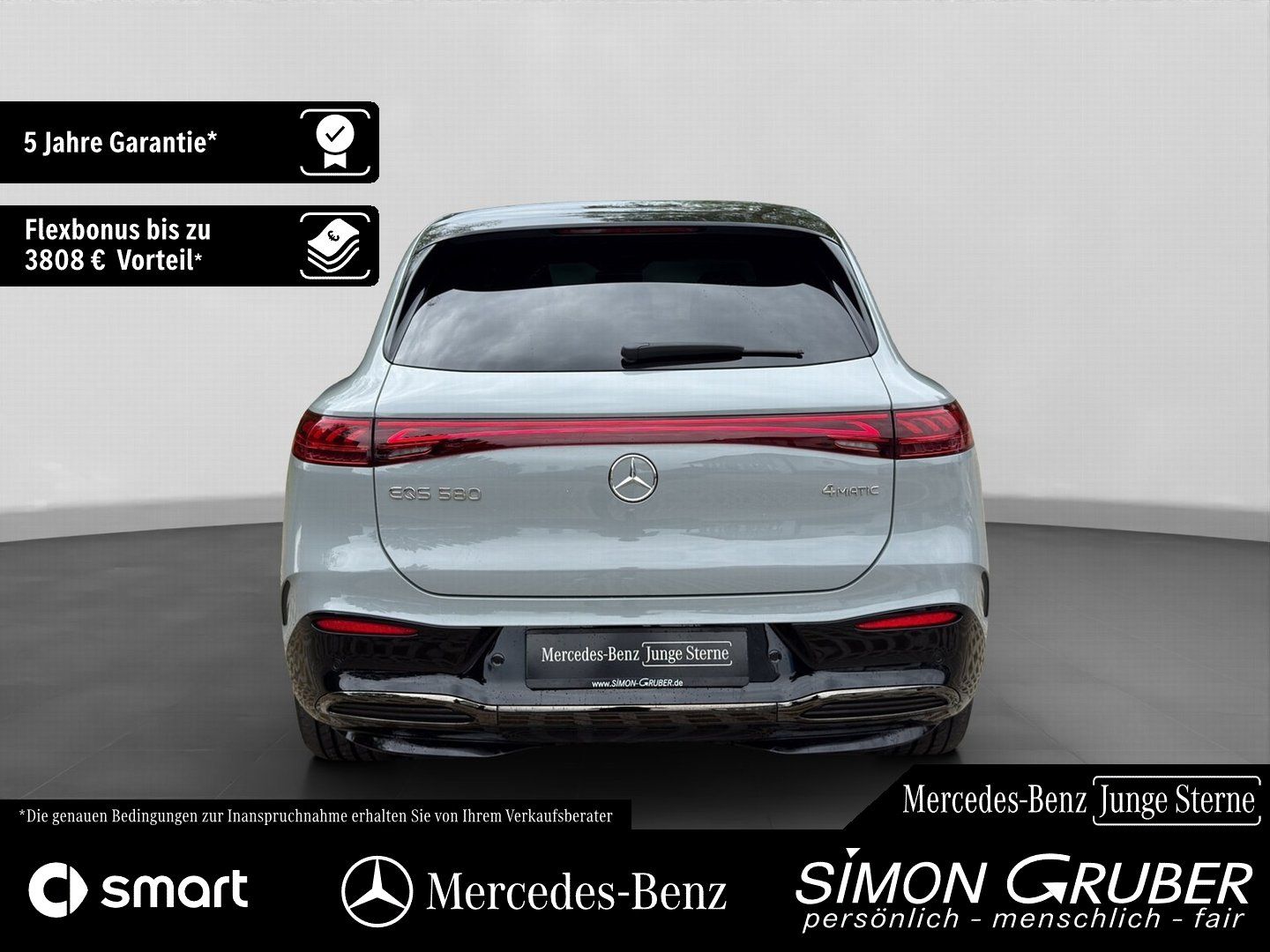 Fahrzeugabbildung Mercedes-Benz EQS 580 4M SUV AMG Massage Sitzklima AHK Md 2026