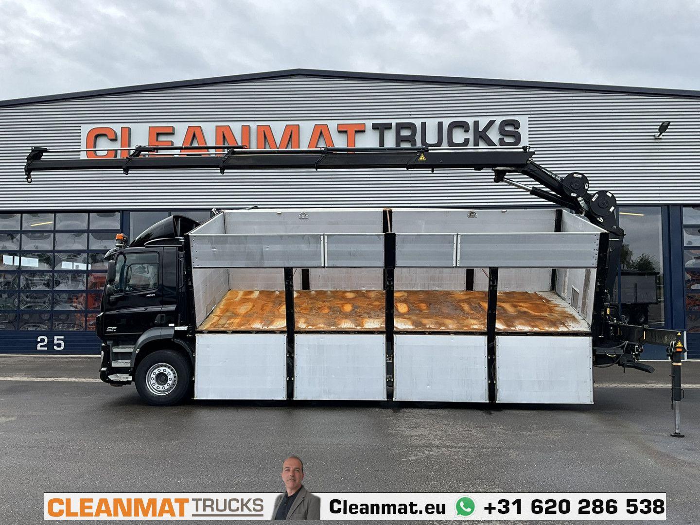 DAF FAX CF 480 Euro 6 HMF 21 Tonmeter laadkraan