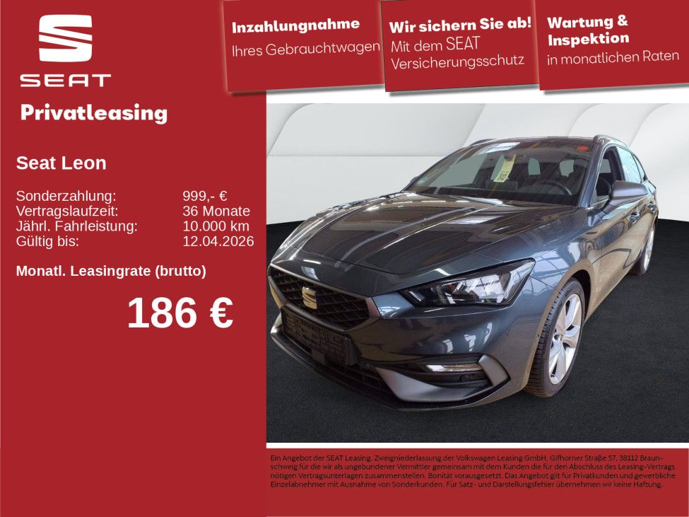 Seat Leon Sportstourer FR 1.5 eTSI DSG LED NAV KAM 17