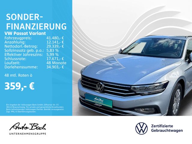 Volkswagen Passat Variant 2.0 TDI "Business" Navi LED EPH D