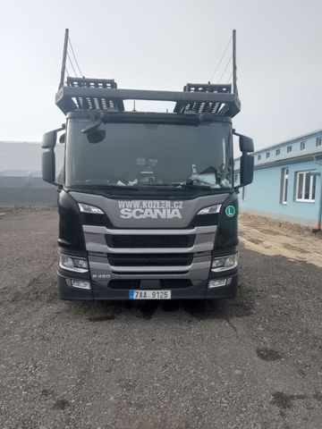 Scania P450+Lohr 2.53WXS 2016, mit VDI2700