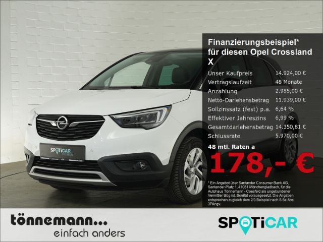 Crossland X INNOVATION+AHK+NAVI+RÜCKFAHRKAMERA+S