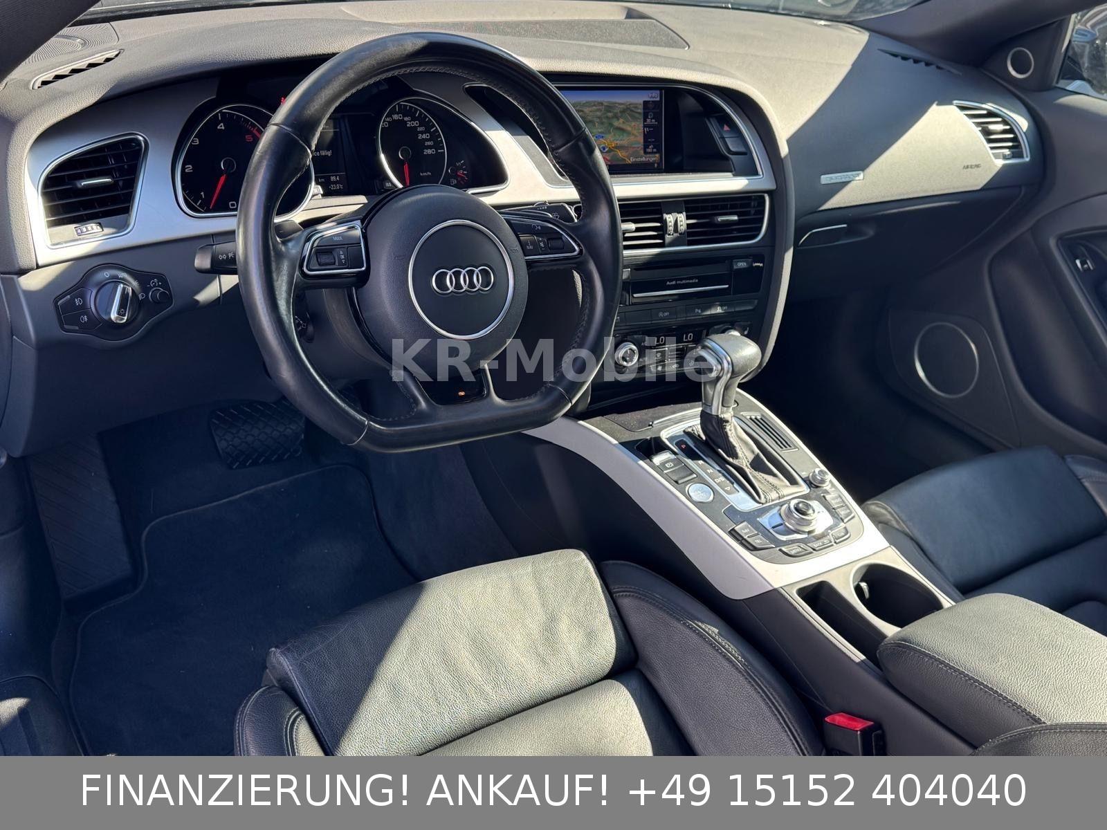 AUDI A5 COUPE QUATTRO S-LINE / ENTRETIEN / TÜV / GARANTIE | 218 ch | BVA | PACK SPORT | VOLANT EN CUIR