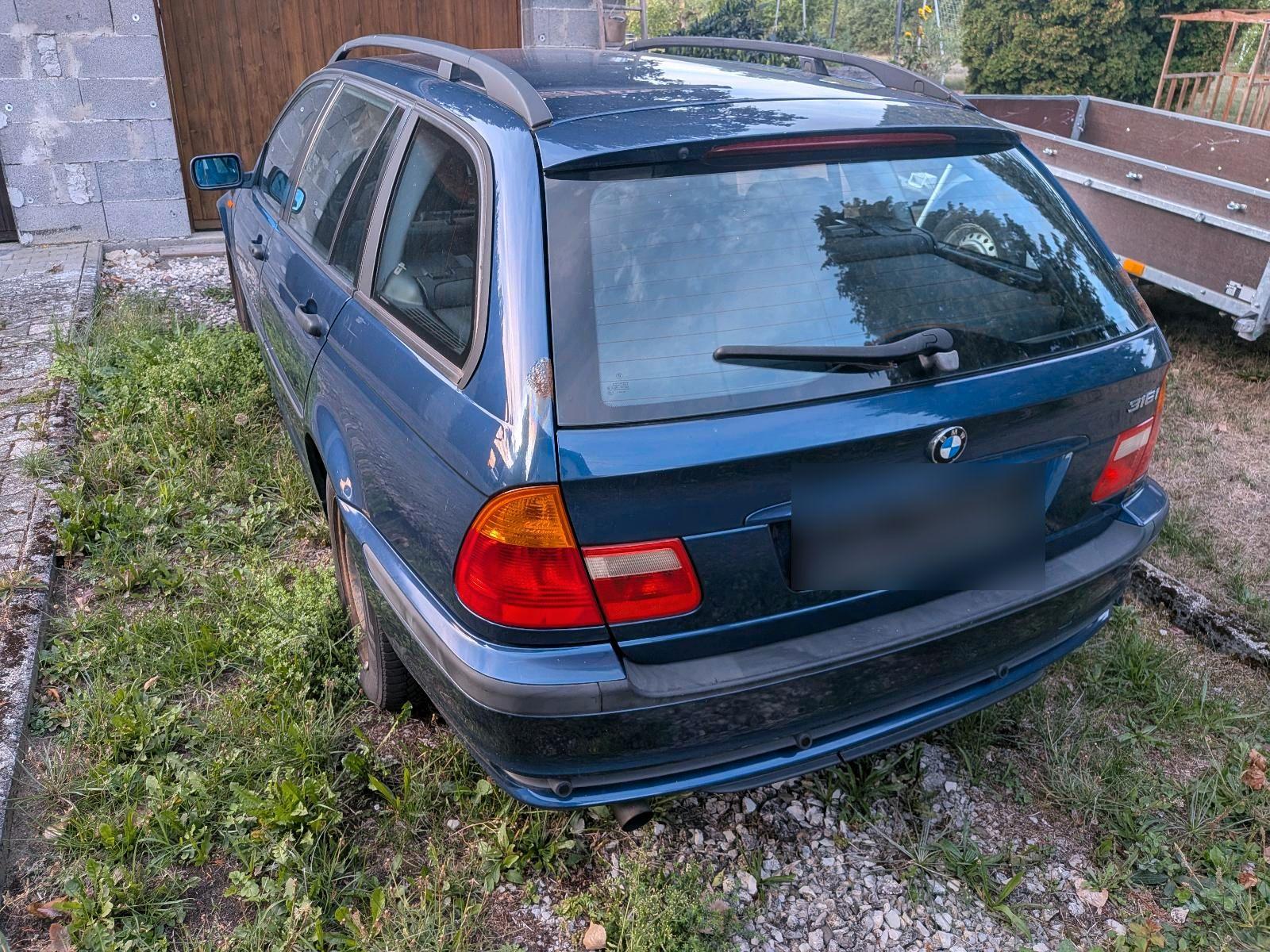 BMW 316 2005 — rear view