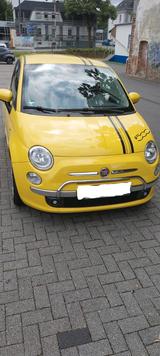 Fiat 500 1.4 16V*Klima*PDC*8fach+TÜV NEU - Fiat 500: Gelb
