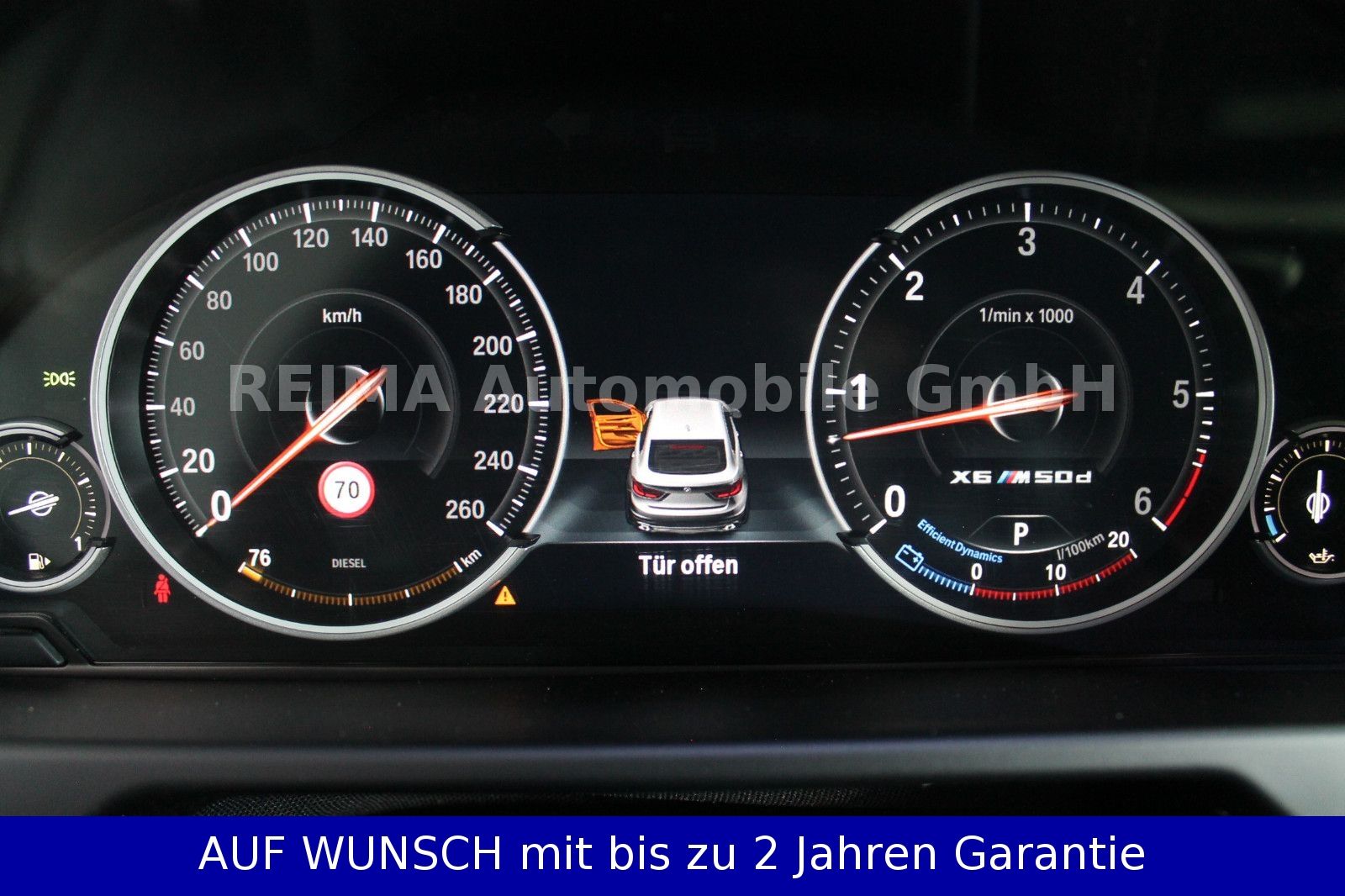 Fahrzeugabbildung BMW X6 M50 d , H&K, Leder, Navi, Xenon