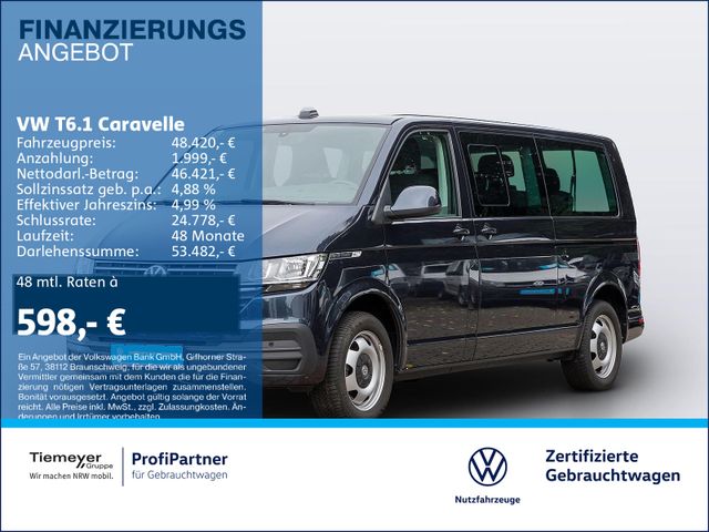 Volkswagen T6.1 Caravelle LANG COMFORTLINE 8-SITZE ACC NAVI