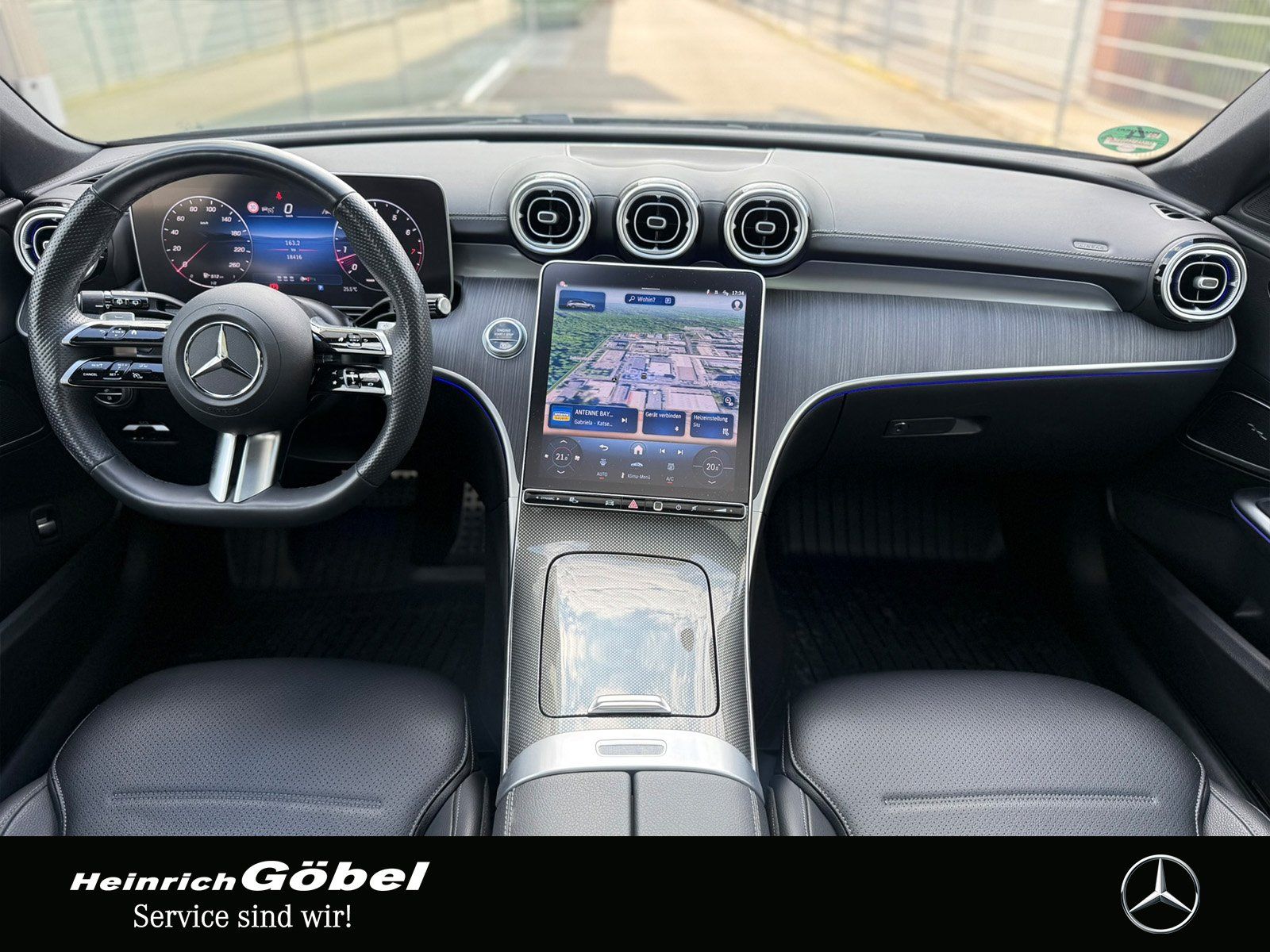 Fahrzeugabbildung Mercedes-Benz C 300 4M T AMG*AHK*SITZKLIMA*PANO*DISTRONIC*360*