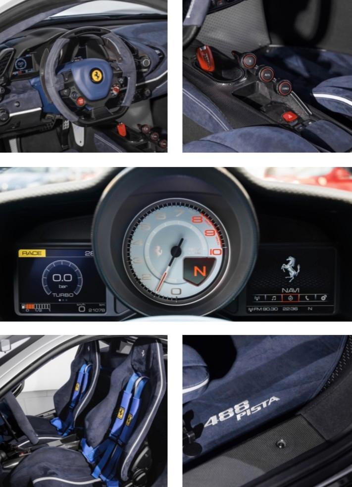 Ferrari 488 Pista GTB PISTAATELIER LIFTSYSTEM NAVI POWER