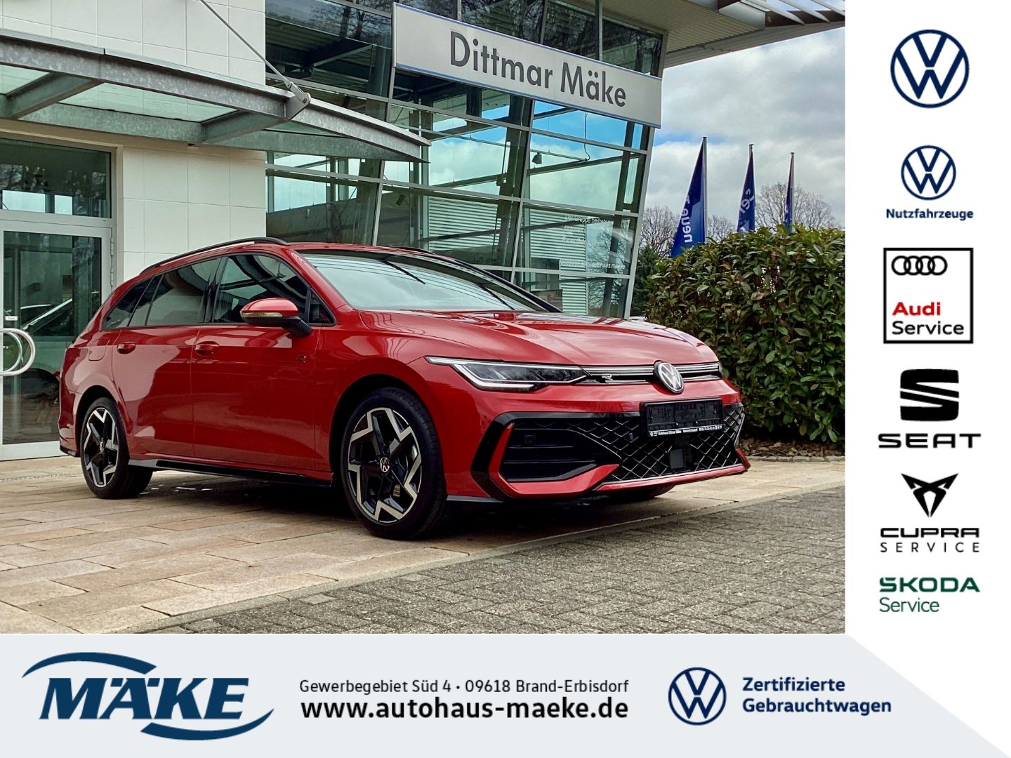 Golf Variant R-Line 1.5 TSI AHK ACC RFK NAV LED 