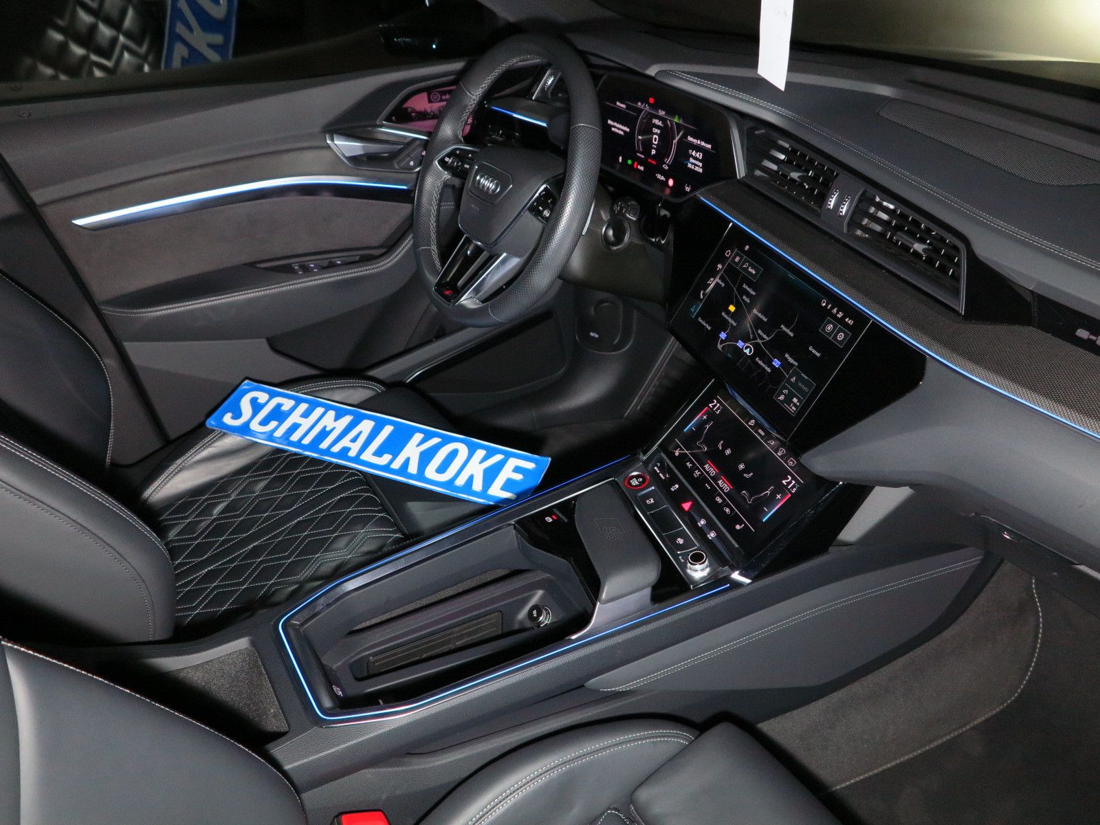 Audi e-tron S quattro 89%SoH Leder AHK Navi ACC foto 5