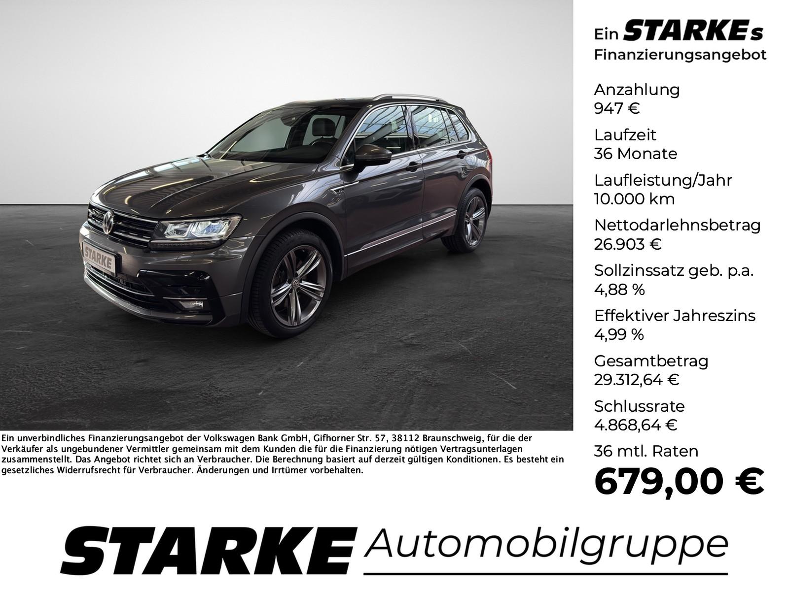 Volkswagen Tiguan 2.0 TDI DSG 4MOTION R-Line Highline  Pano