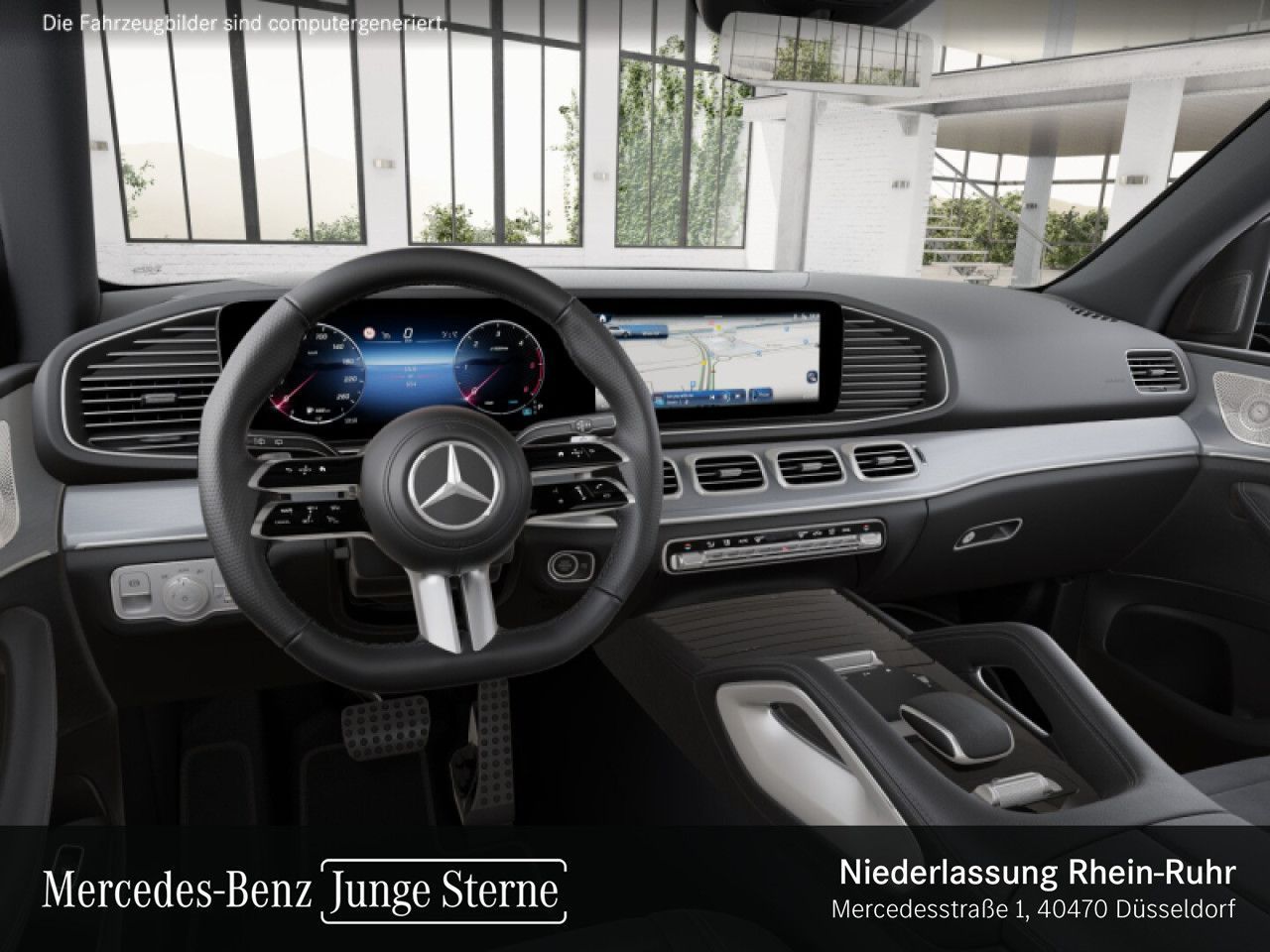 Mercedes-Benz GLE 300 d 4M AMG Adv. Night Pano DISTR AHK Airm foto 9