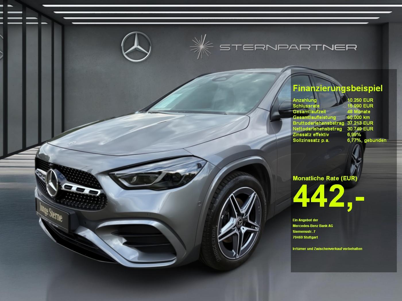 Mercedes-Benz GLA 220 d 4M AMG, Night, MB-LED, Ambiente, RFK